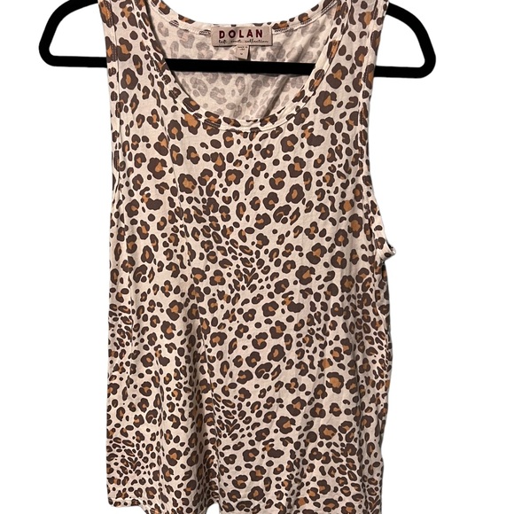 Dolan Tunic Style Sleeveless Shirt Criss Cross Back Size Medium - Picture 1 of 6